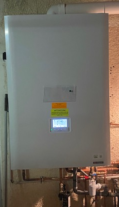 Pose d'une chaudière FRISQUET Gaz Condensation THPE à Pontpoint dans l'Oise (60)