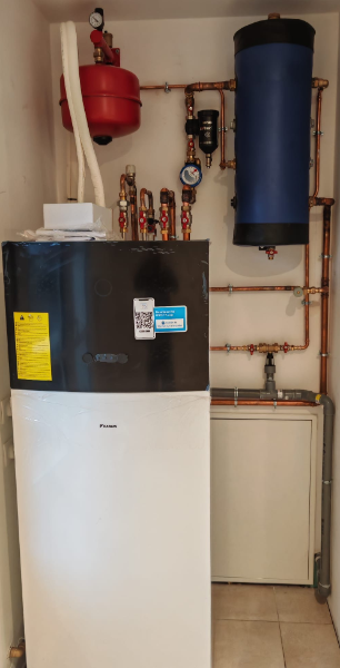 Installation PAC AIR/EAU DAIKIN A Précy sur Oise dans l'Oise 60