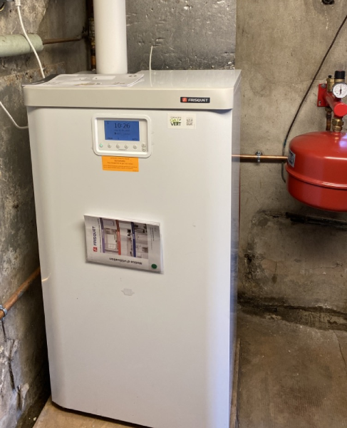 Installation d'une Chaudière Gaz Condensation FRISQUET THPE à Sevran (93)