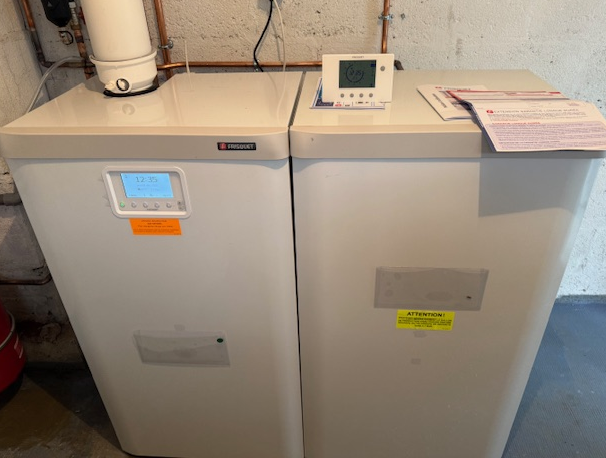 Installation Chaudière FRISQUET Gaz Condensation THPE à Chambly dans l'Oise 60