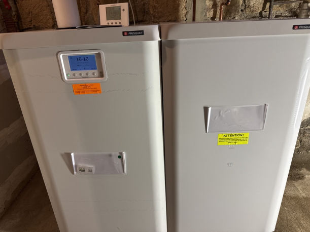 Installation Chaudière Gaz Condensation THPE FRISQUET à Chantilly dans l'Oise 60